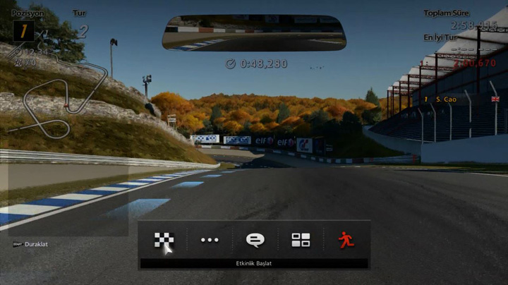 ポーズメニュー