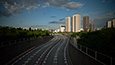 Tokyo Expressway. Dawn / Sunny / 06:50