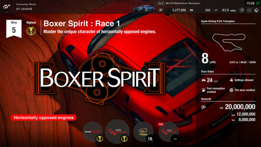 GT League Boxer Spirit