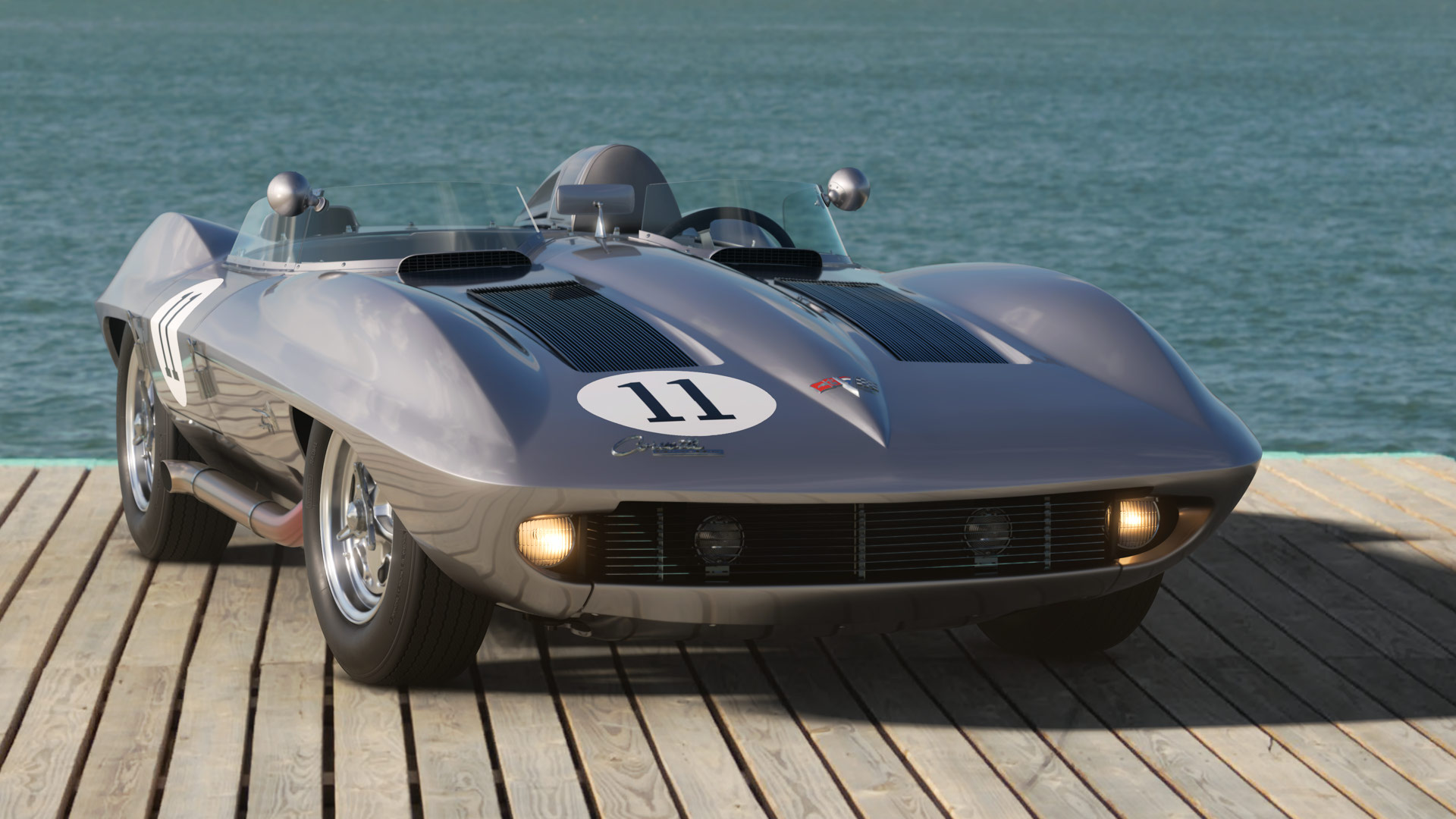 シボレー コルベット Stingray Racer Concept '59