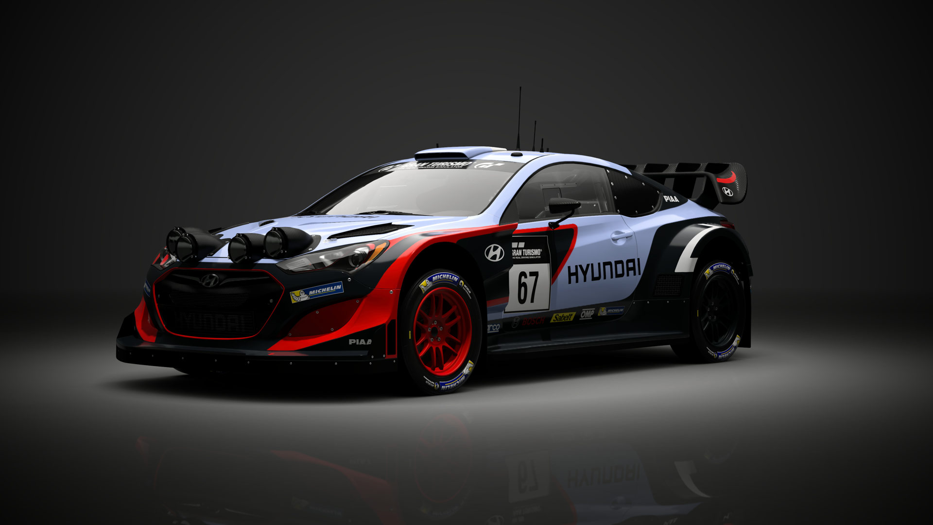 ヒョンデ ジェネシス Gr.B Rally Car - 『グランツーリスモ7』収録