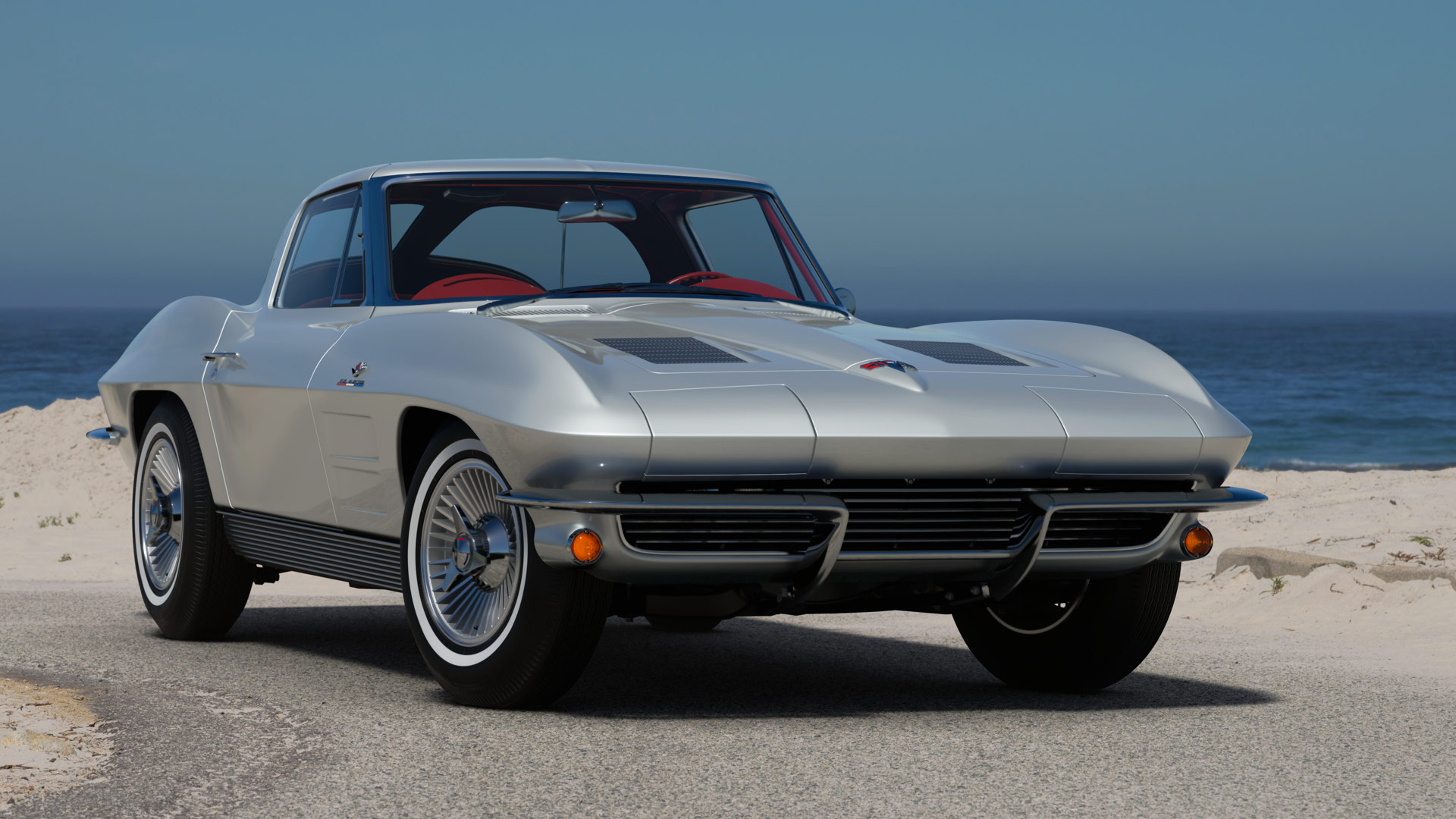 シボレー コルベット Sting Ray Sport Coupe (C2) '63