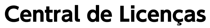 Central de Licenças