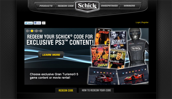 Exclusive GT5 Download Content from PlayStation® and Schick® - gran-turismo .com