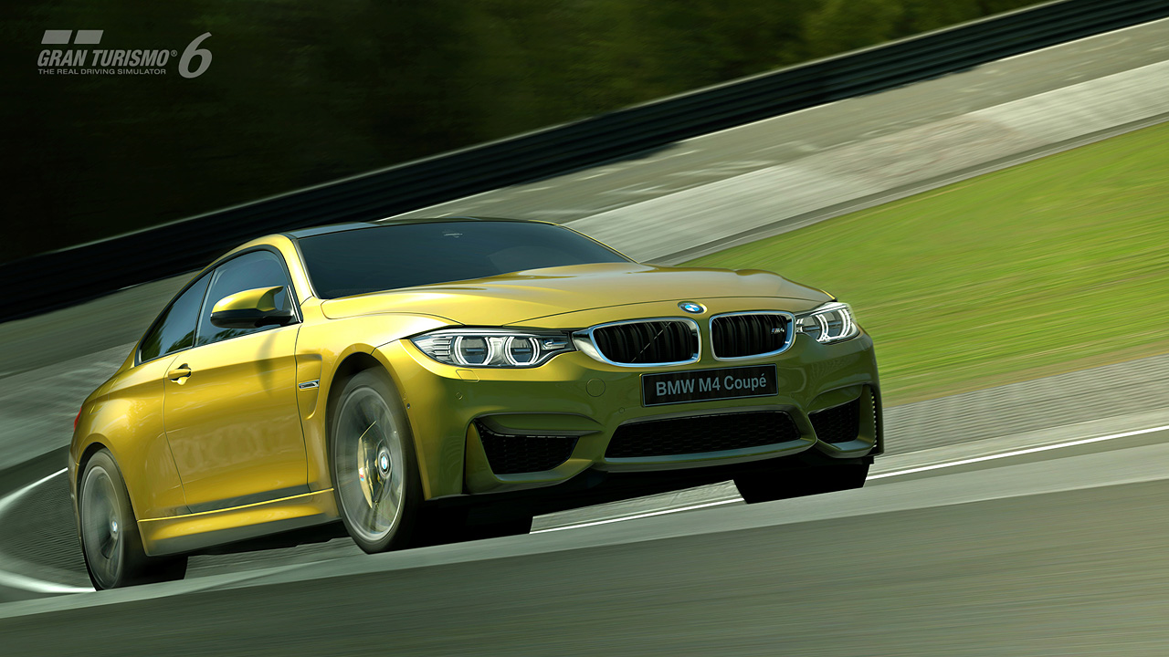 2015 BMW M4 Coupe Available in Gran Turismo 6