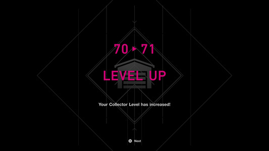 Collector Level cap increase