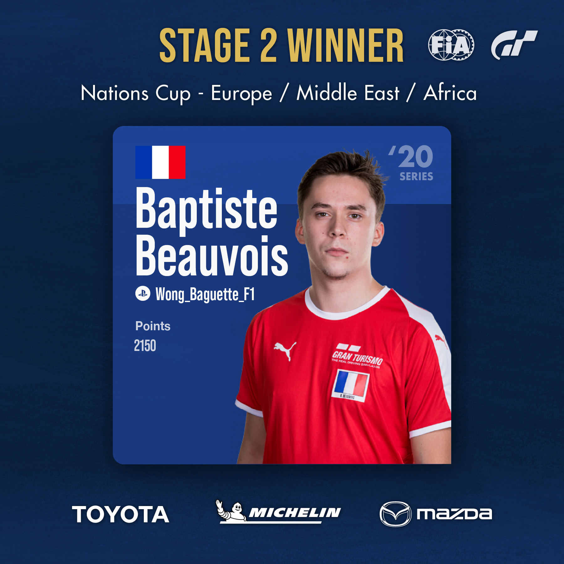 A Closely Fought Contest In The EMEA Region As Beauvois Wong Baguette