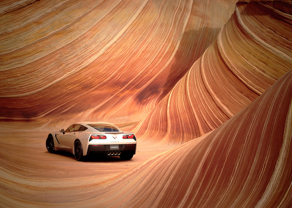 Arizona, EUA, The Wave.
Uma região inexplorada que fica no Monumento Nacional de Vermilion Cliffs, no norte do Arizona, nos EUA. A sequência de camadas marrom-avermelhadas descreve curvas acentuadas, criando uma paisagem misteriosa.