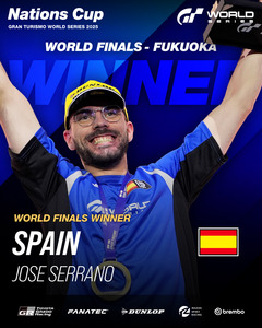 Gran Turismo World Series 2025 - Champion de la Nations Cup (Spain, Jose Serrano)