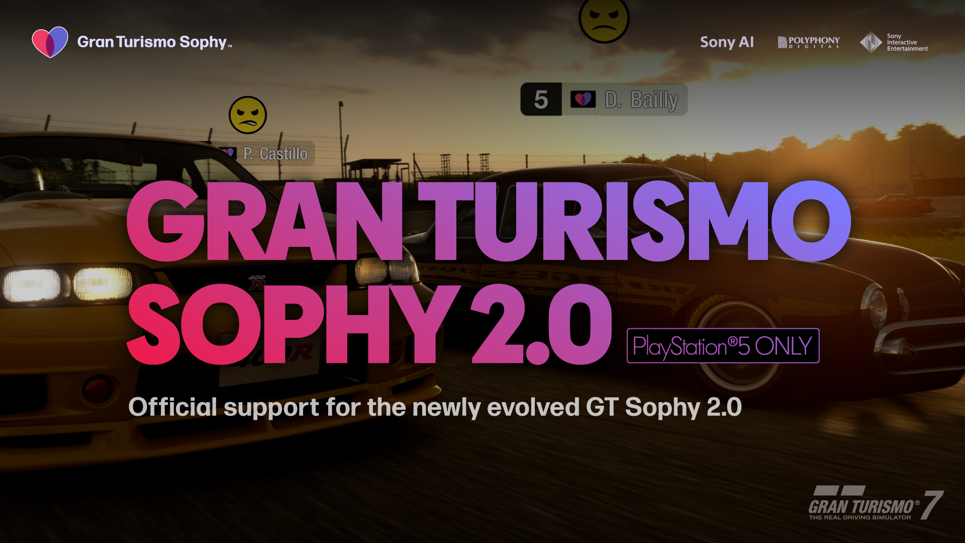 From Research to Deployment in One Year - GT Sophy Is Now Available to All  GT7 Players – Sony AI