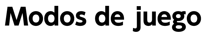 Modos de juego