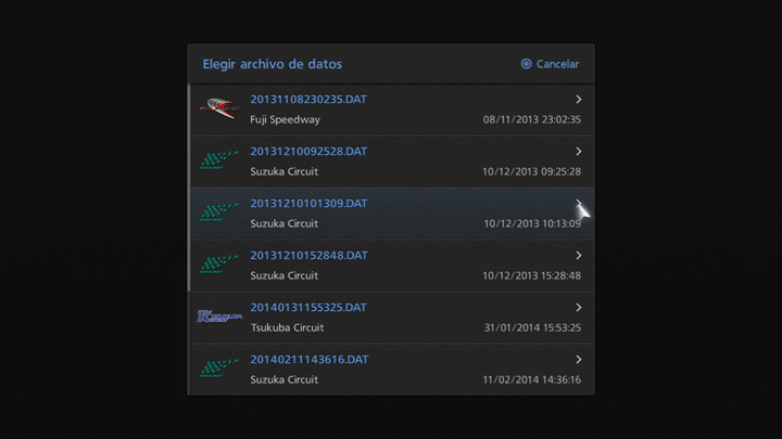 ポーズメニュー