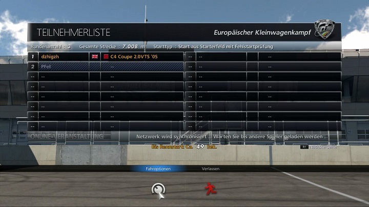 スターティンググリッド