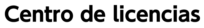 Centro de licencias
