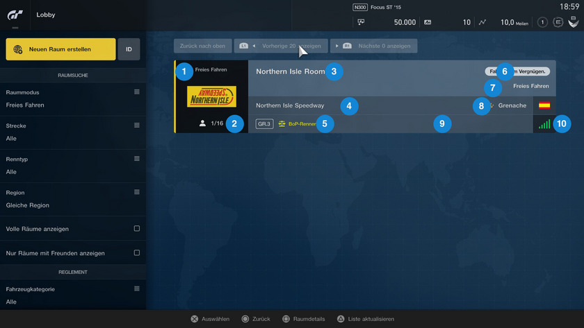 Online Handbuch Gran Turismo Sport