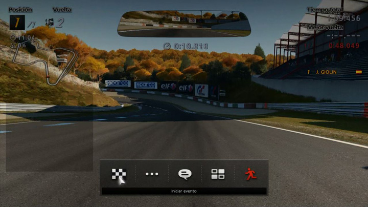 ポーズメニュー