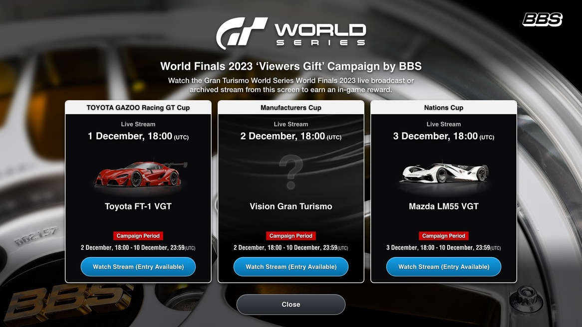 We Celebrate Gran Turismo's 25th Anniversary and the World Finals! - gran- turismo.com