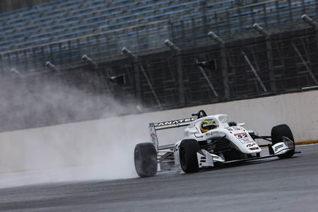 On the first practice session on Thursday, with dry track conditions, Fraga recorded the top time of the session. On Friday, rain forced him to leave the track after a few laps.
