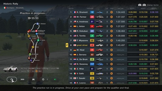 Libres: En esta sesión, familiarizarte con el coche y la pista es fundamental. Además, toma nota de los puntos fuertes de los coches rivales