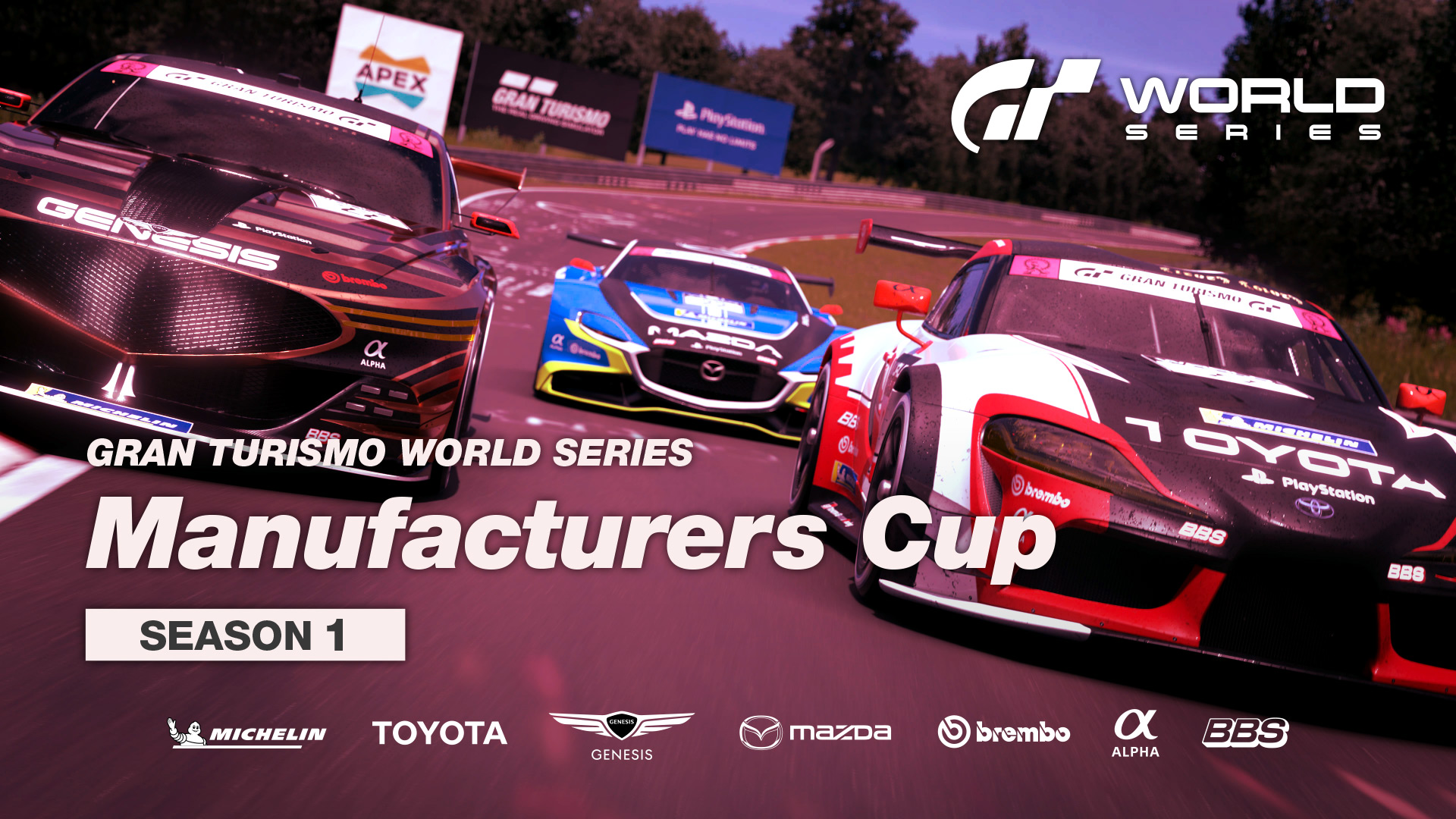 Gran Turismo - Today's Manufacturers Cup Race in a word