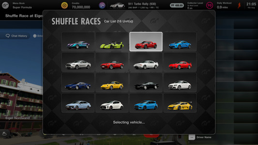 Shuffle Race
