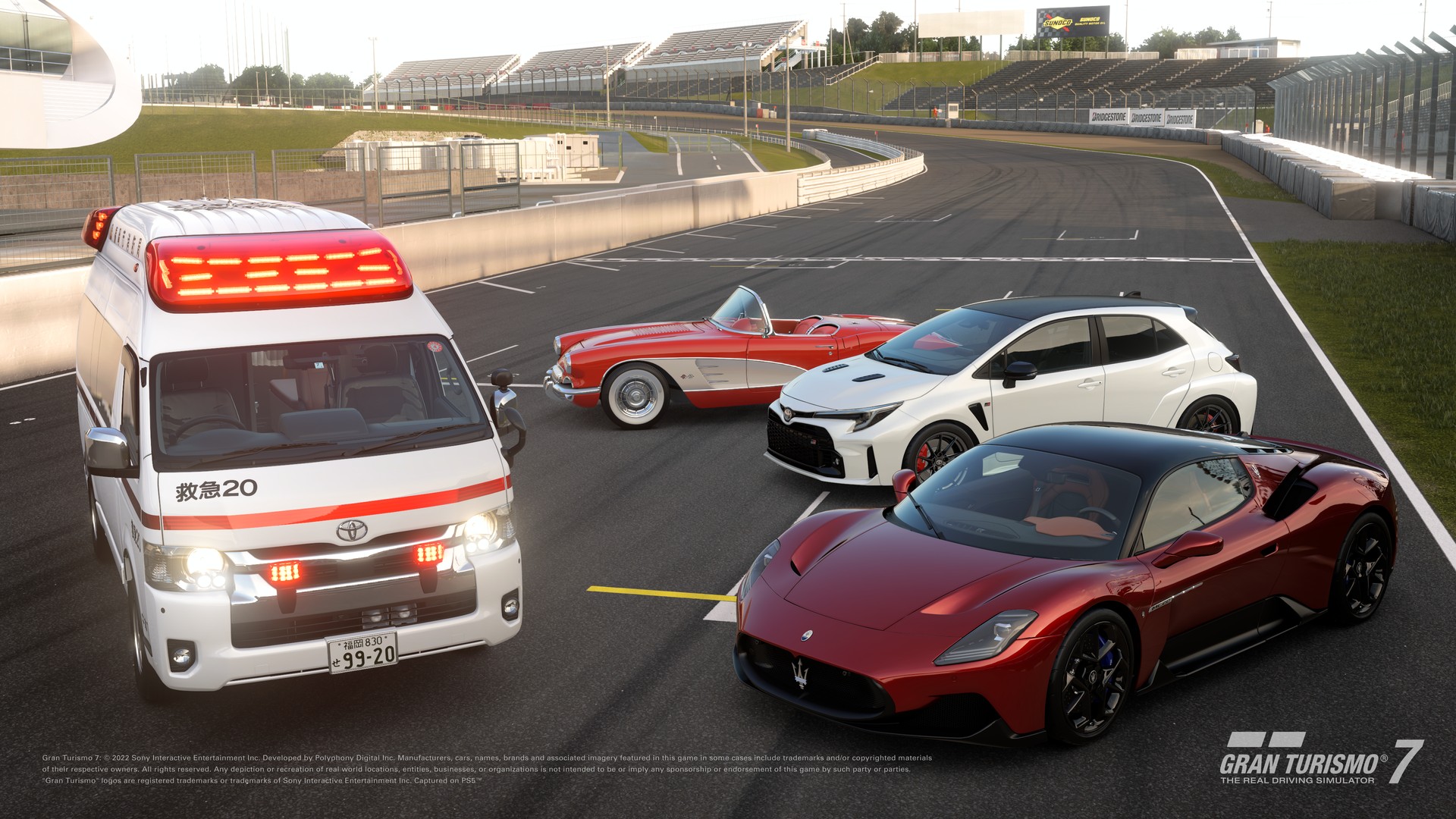 Gran Turismo 7 recebe atualização gratuita com 3 novos carros