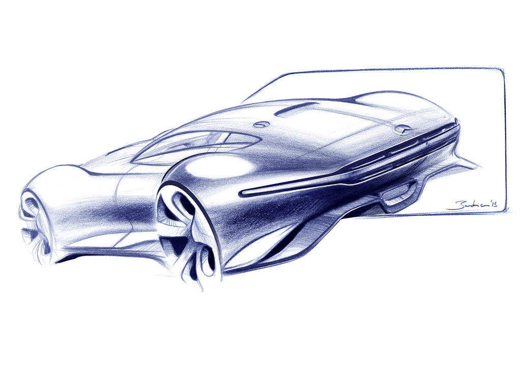 Mercedes-Benz AMG Vision Gran Turismo Concept Car (1/18) (fs)