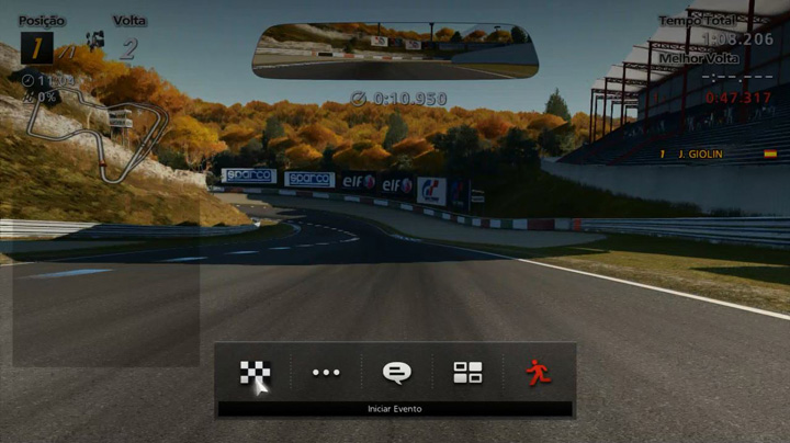 ポーズメニュー