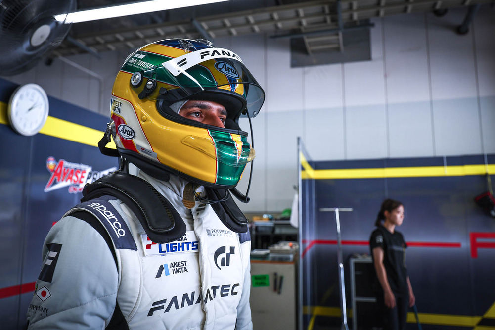 Igor Omura Fraga prepares mentally.