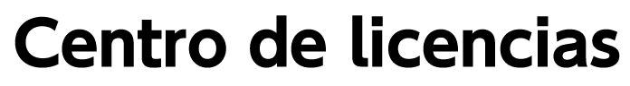 Centro de licencias