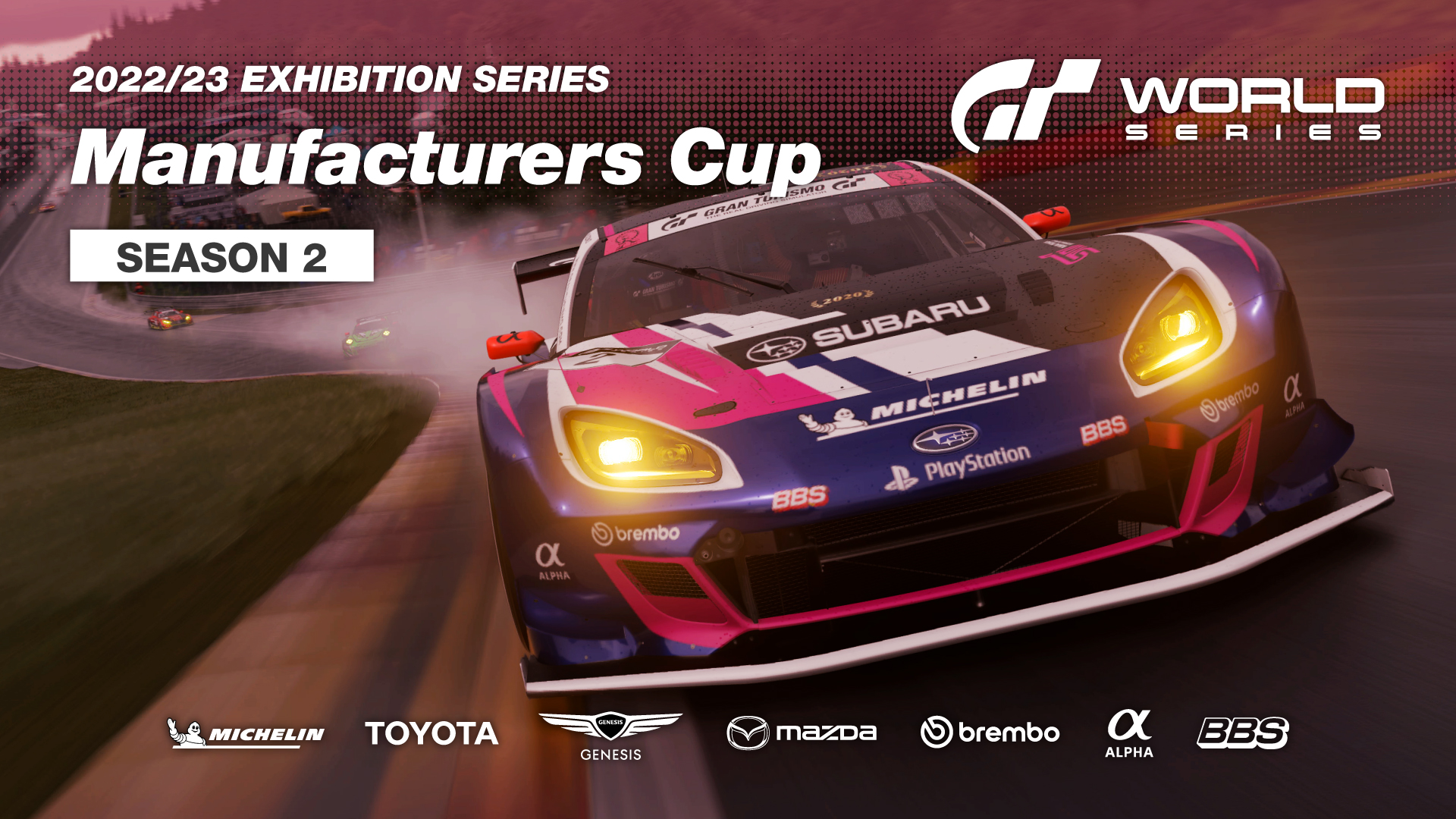 Opening of the Gran Turismo World Series Manufacturers Cup 2022/23  Exhibition Series – Season 2 