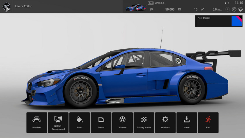 How to apply a livery in Gran Turismo 7