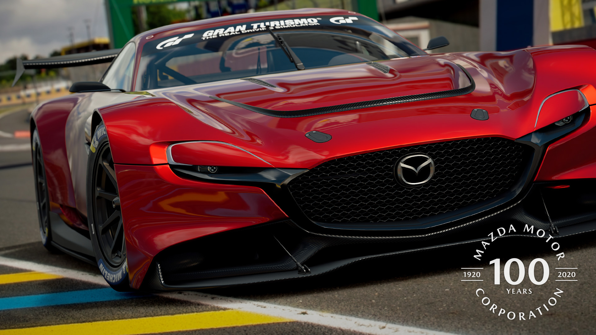 マツダが創立100周年 グランツーリスモｓｐｏｒｔに Mazda Rx Vision Gt3 Concept 登場 記念する2つのスペシャルイベントを開催 News グランツーリスモ ドットコム
